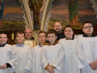 Przyjęcie nowych ministrantów do Liturgicznej Służby Ołtarza