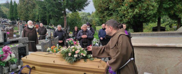 Pogrzeb śp. Marii Piotrowskiej – mamy naszego współbrata – o. Gracjana