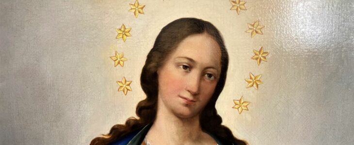 Zakończenie renowacji obrazu Matki Bożej Niepokalanej (1857 r.)